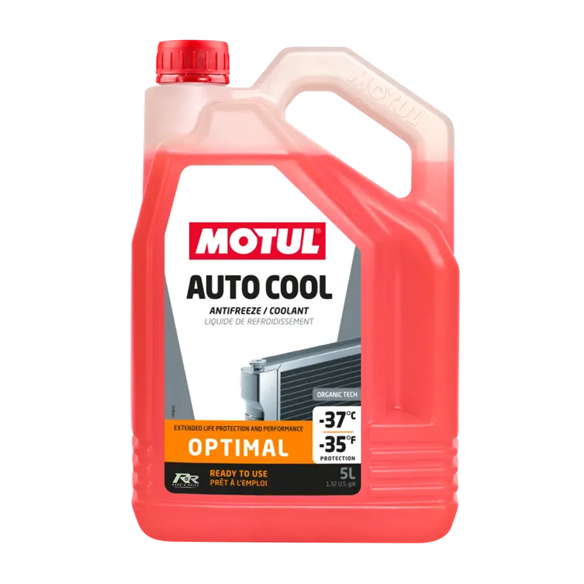 Motul Autocool Optimal Antifreeze / Coolant - Ready to Use - 37°C - Race and Rally