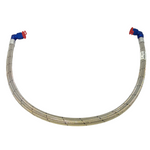 Rear differential radiator pipe