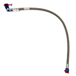 Radiator rear differential pipe