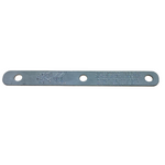 Counterplate for scraper bracket