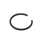 Round wire retaining ring