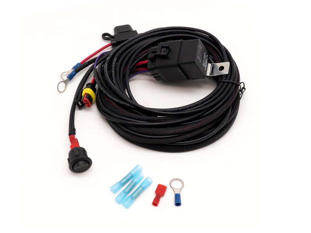 Single-Lamp Wiring Kit (2-Pin, Superseal, 12V) - Race and Rally