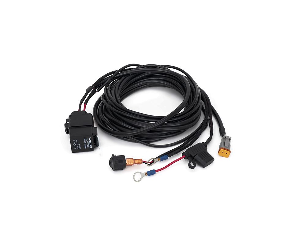 Single-Lamp Wiring Kit (2-Pin, Deutsch DT, 12V) - Race and Rally