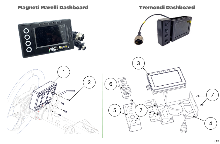 S1C - Dashboard Display MPDU - Race and Rally