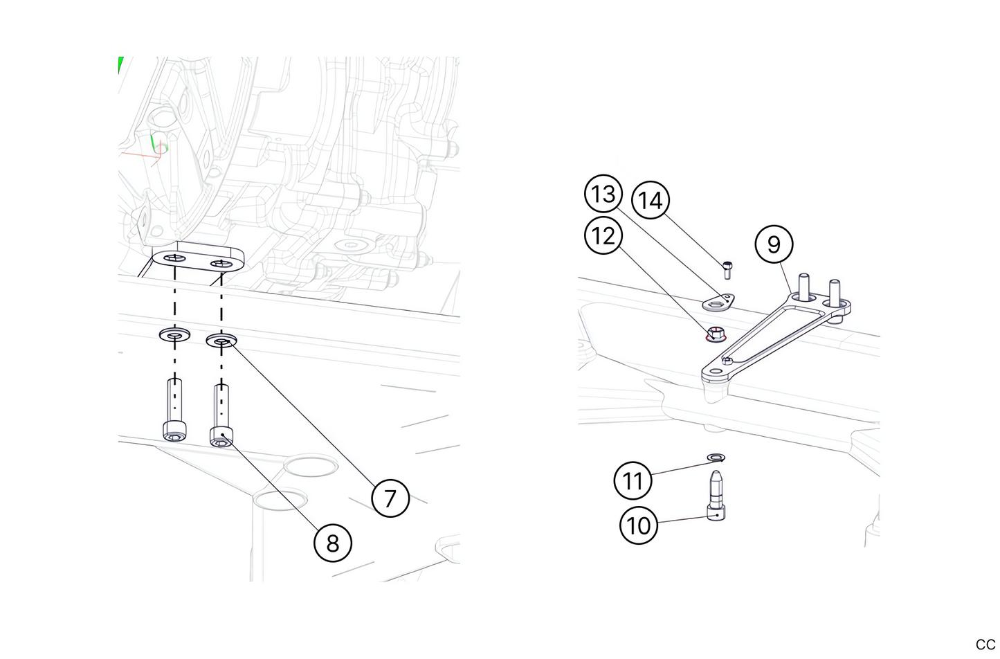 D11 - Engine & Gearbox Mounts - Race and Rally