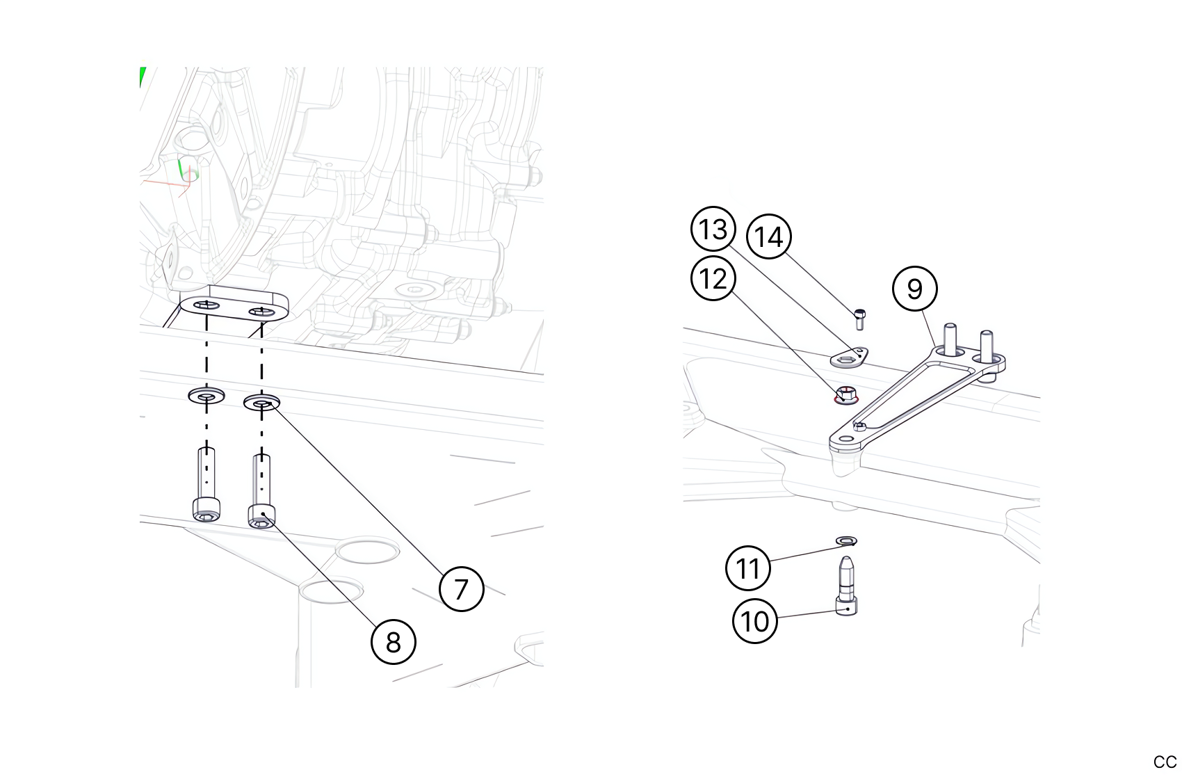 D11 - Engine & Gearbox Mounts - Race and Rally