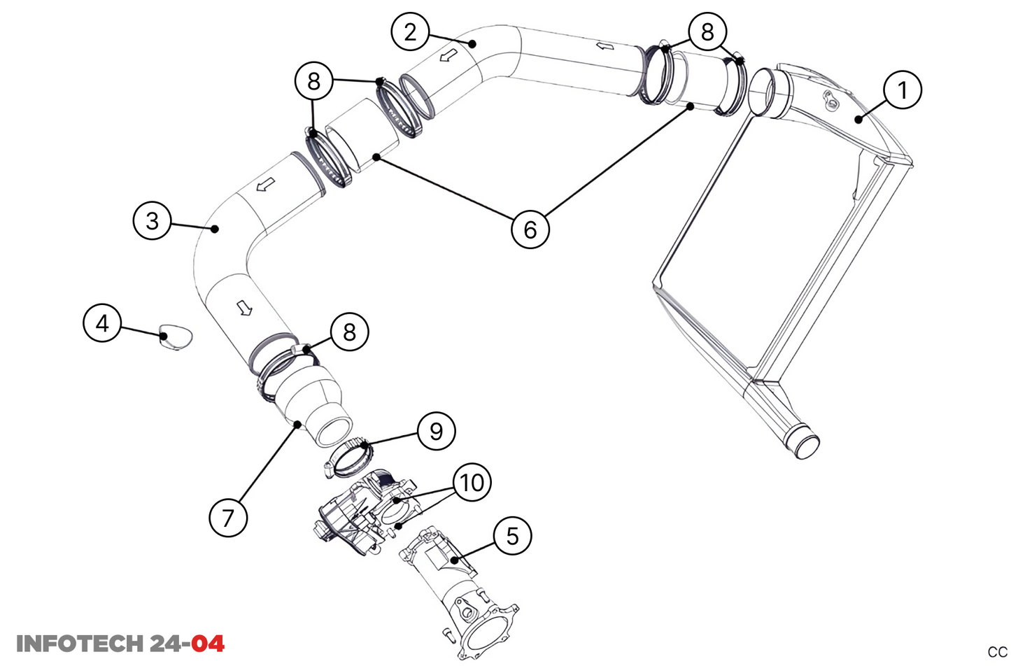 A27 - Intercooler - EVO - Infotech 24-04 - Race and Rally