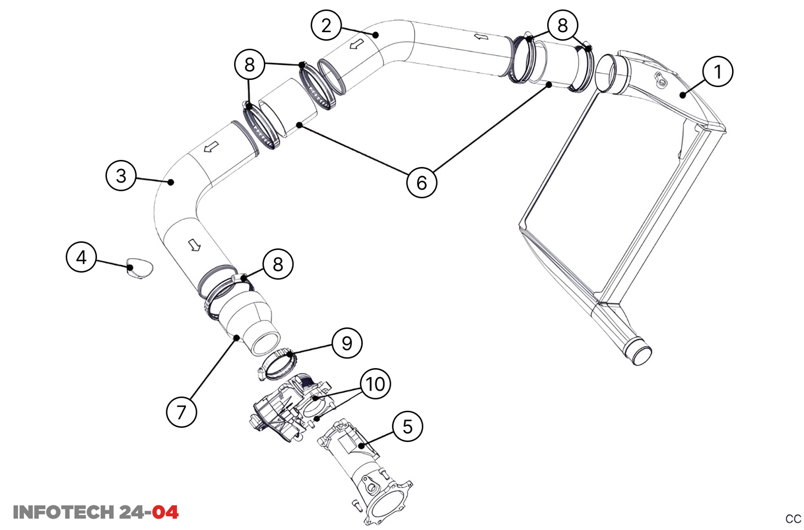 A27 - Intercooler - EVO - Infotech 24-04 - Race and Rally