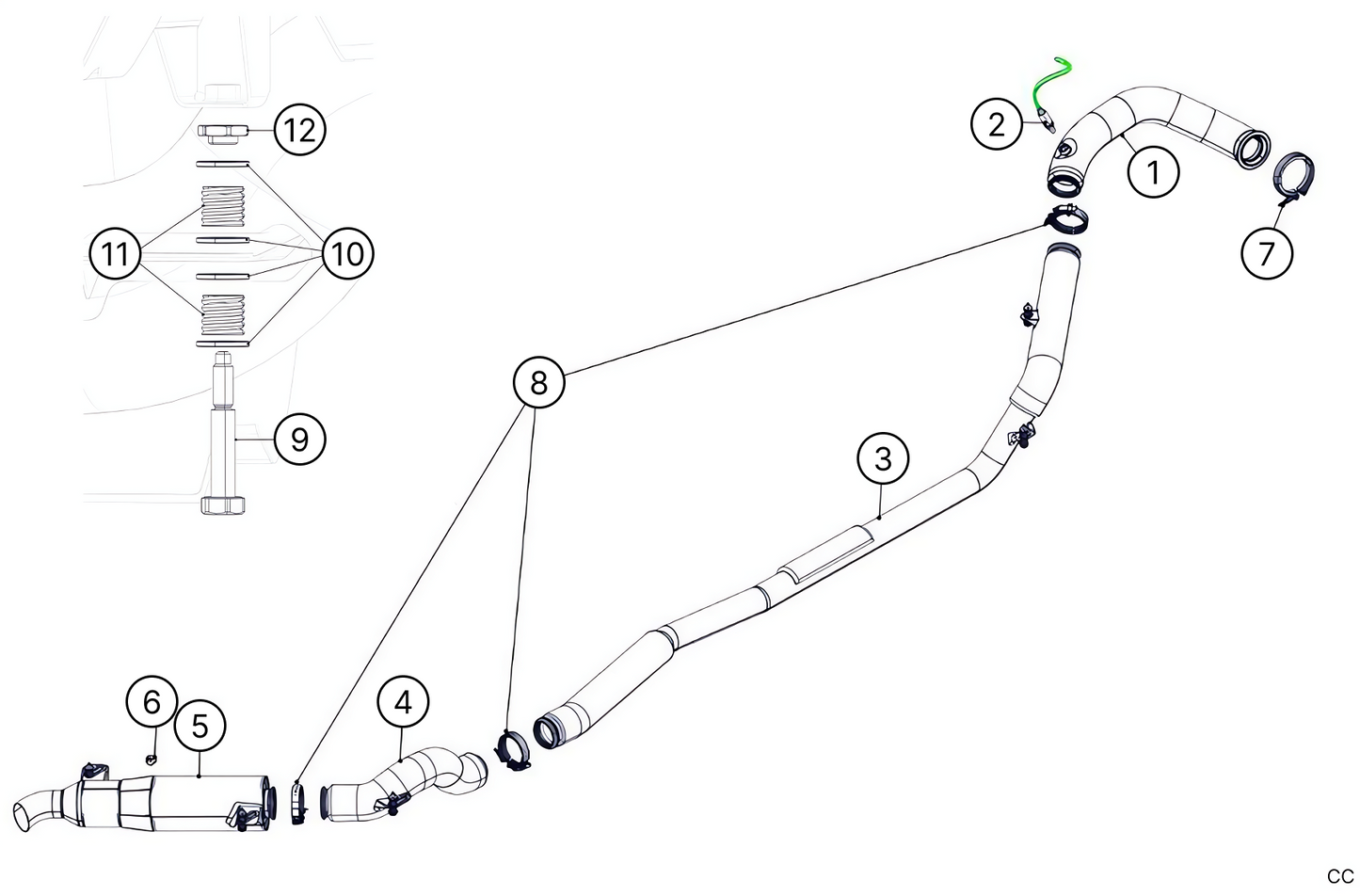 B21 - Exhaust Line - Race and Rally