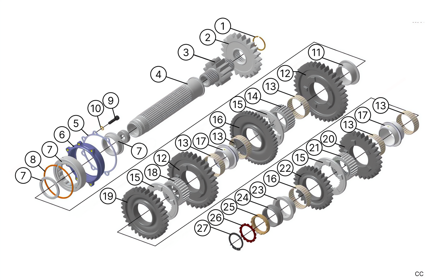 C232 - Secondary Line - Race and Rally