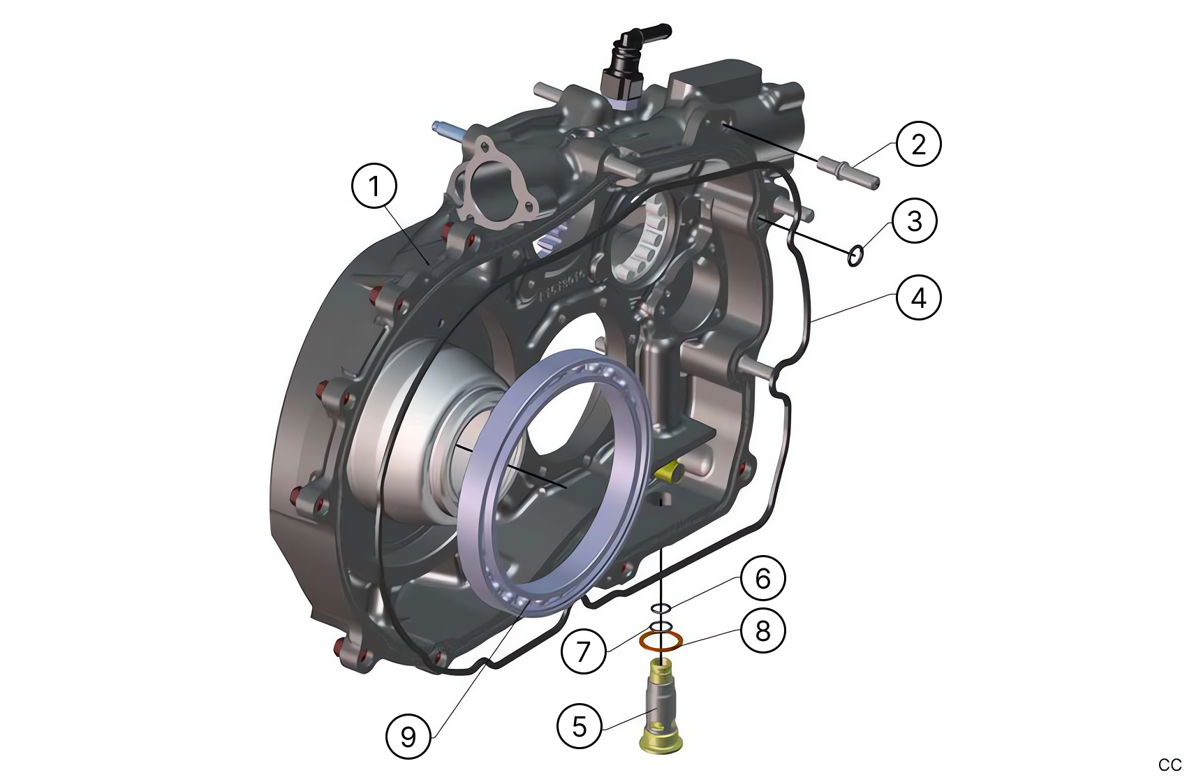 C236 - Intermediary Housing 2 - Race and Rally