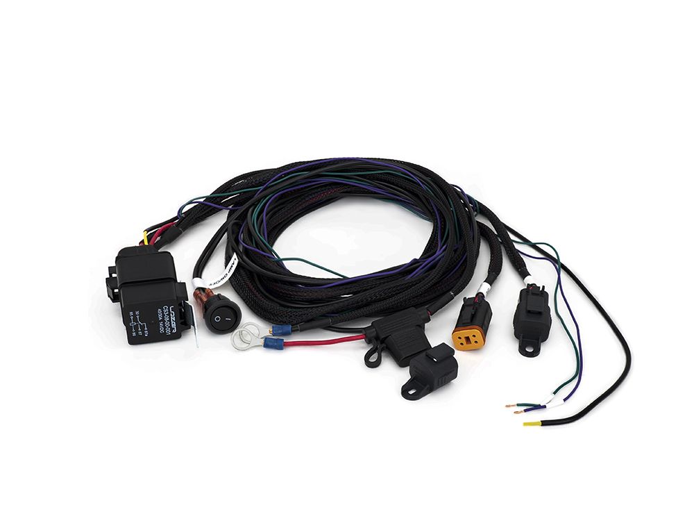 Two-Lamp Harness Kit (4-Pin, Deutsch DT, 12V) - Race and Rally