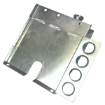 Washer reservoir/codriver foot rest FIA