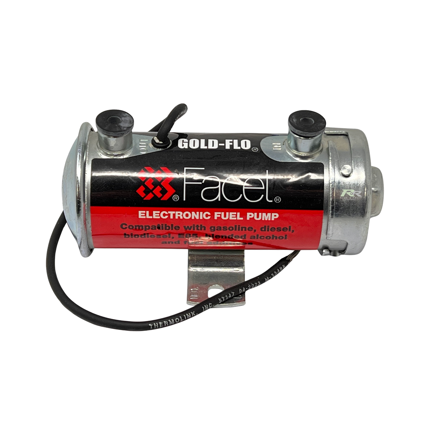 Facet 476459 Silver Top Competition Cylindrical Fuel Pump - STC505
