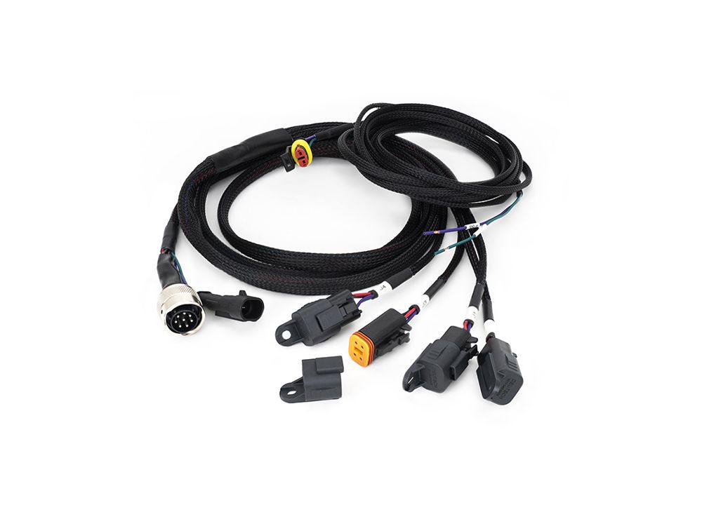Four-Lamp Harness Kit - with ITT Connector (Carbon-6 Gen3, 12V) - Race and Rally