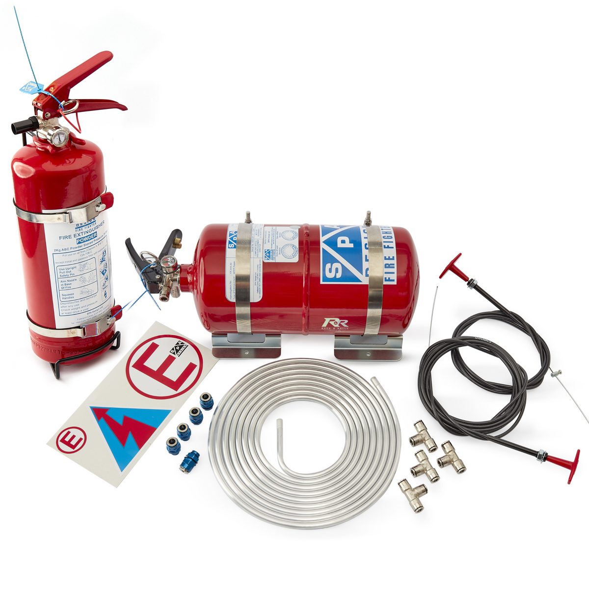 SPA FireFighter Mechanical 4 ltr with 2.0 Kg ABC Powder Handheld Rally Pack