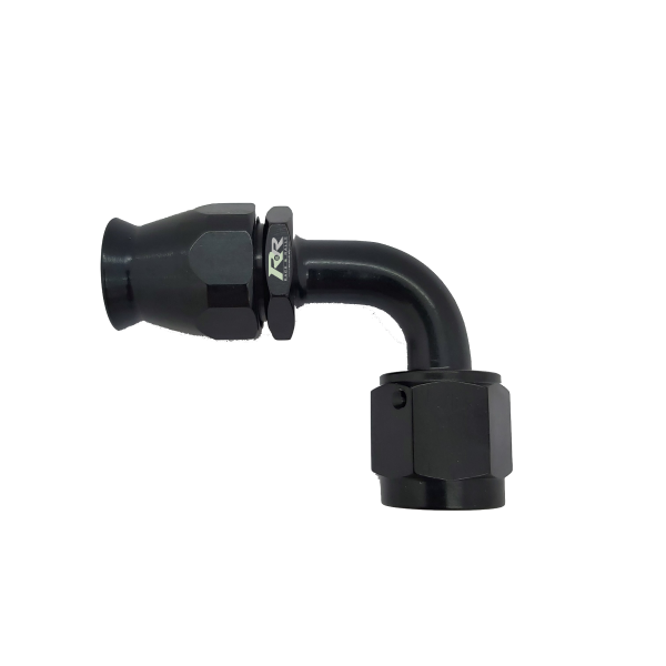 90° Swept Tube Female - PTFE Specific - Race and Rally