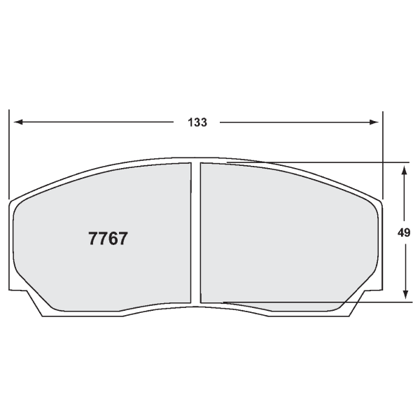 7767 Race Brake Pads