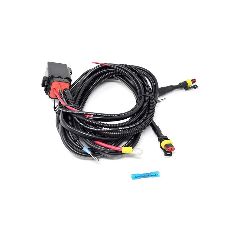 8225-12V-SP - Two Lamp harness kit with splice - Long