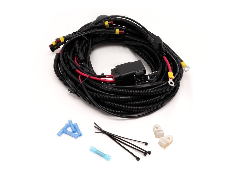 Four Lamp Pickup harness kit with splice, 8230-12V-SP