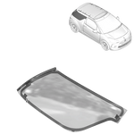 DS3 Right Rear Quarter Window