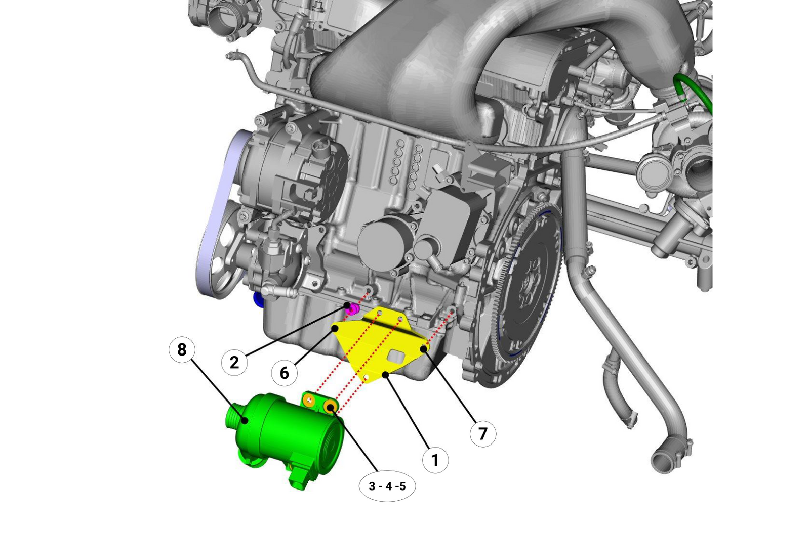 A16 - Water Pump EVO 17 - Race and Rally