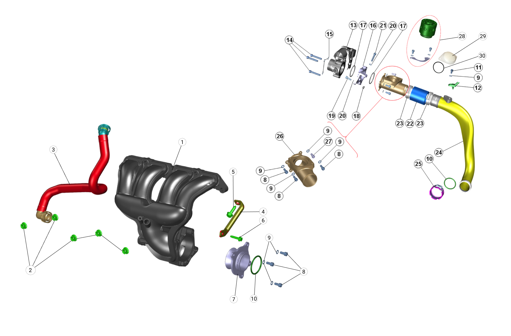 A21 - Intake Manifold - Race and Rally