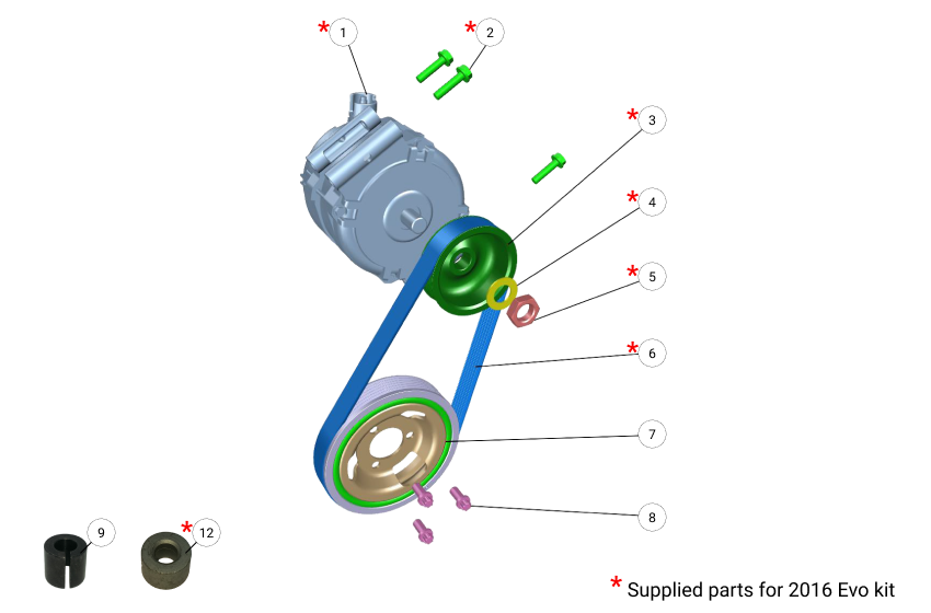 A31 - Alternator Evo - Race and Rally