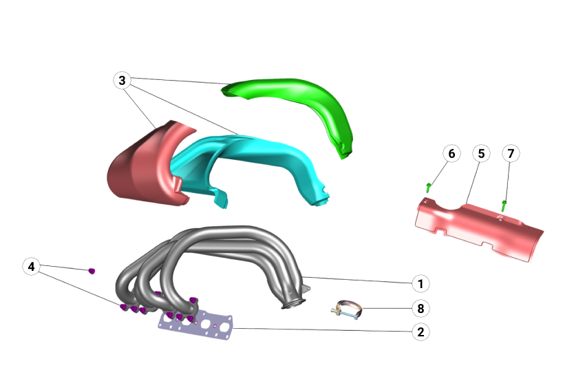 A41 - Exhaust Manifold - Race and Rally