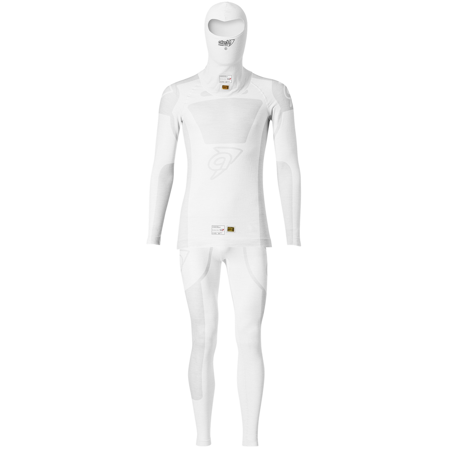 Atech White Underwear Bundle - Race and Rally