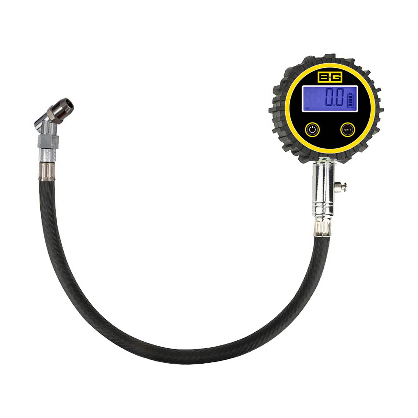 B-G Racing - 2.5" Digital Tyre Pressure Gauge - 0-60 PSI / 0-4 BAR - Race and Rally