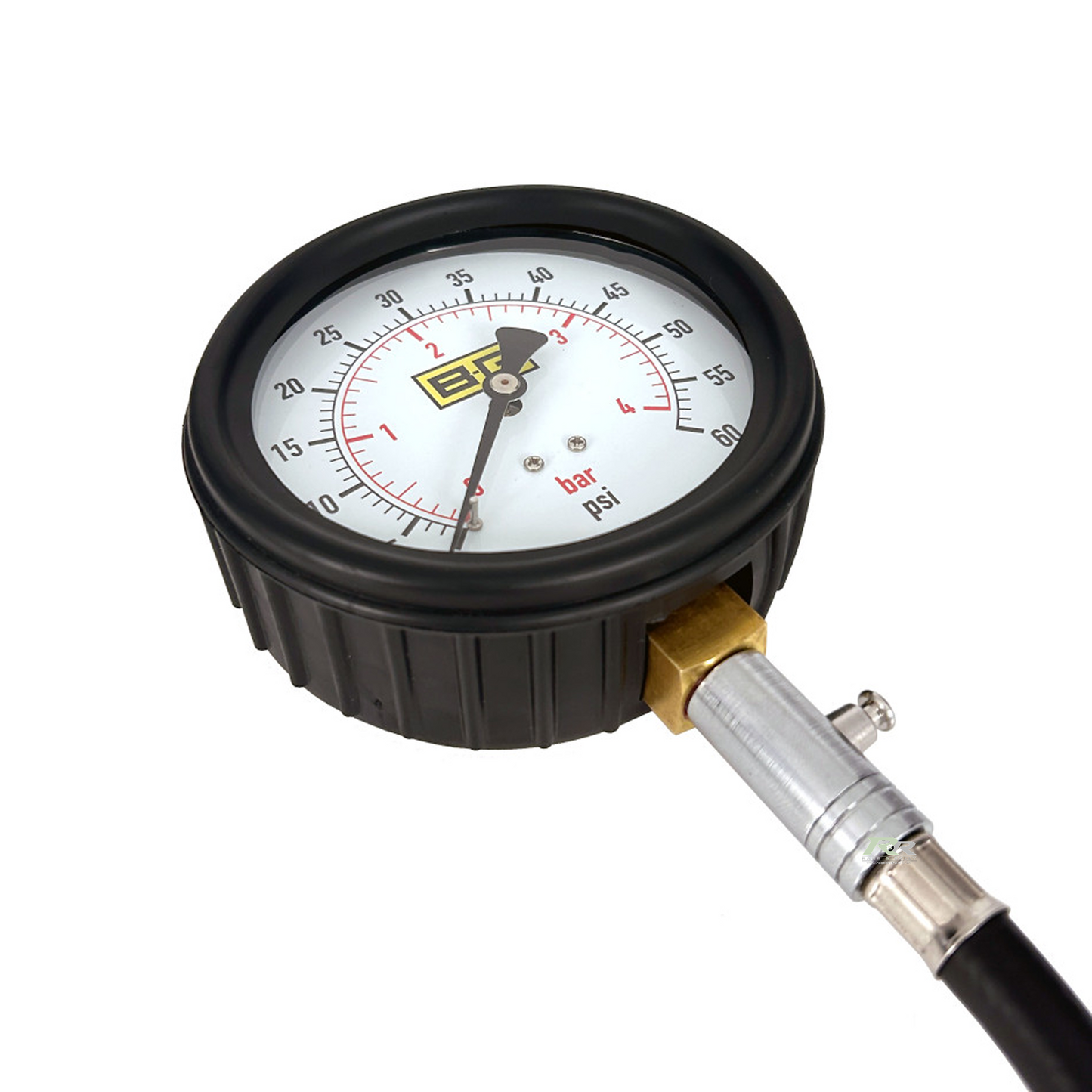 B-G Racing - 4.0" Tyre Pressure Gauge - 0-60 PSI / 0-4 BAR - Race and Rally