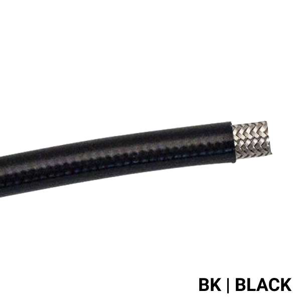 600 Series PTFE Fuel Hosing - Stainless Steel - Race and Rally