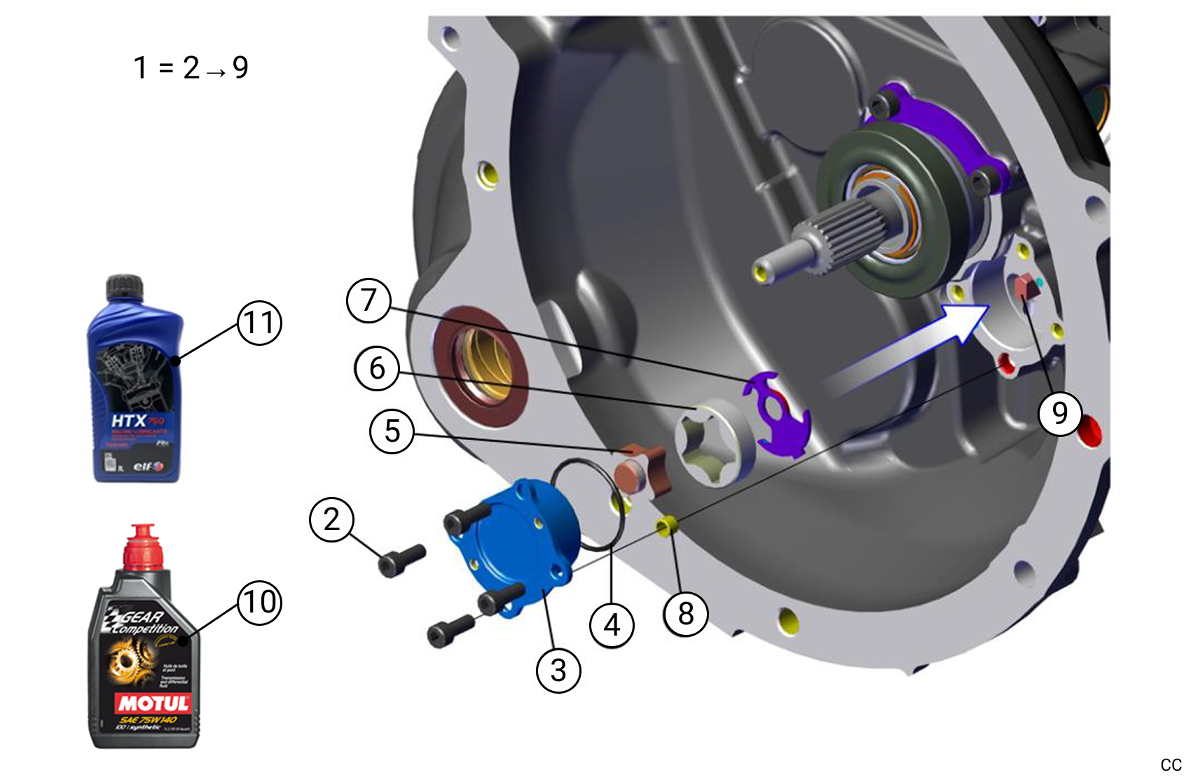 C237 - Lubrication - Race and Rally