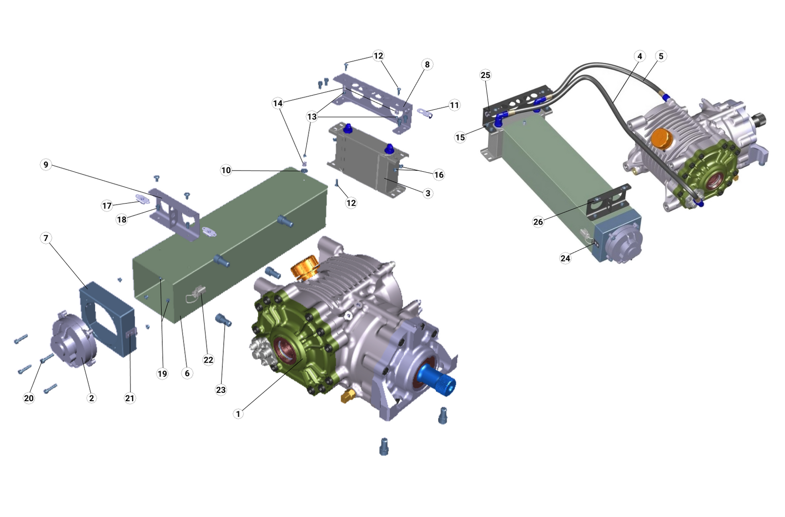 C34 - Rear Differential - Race and Rally