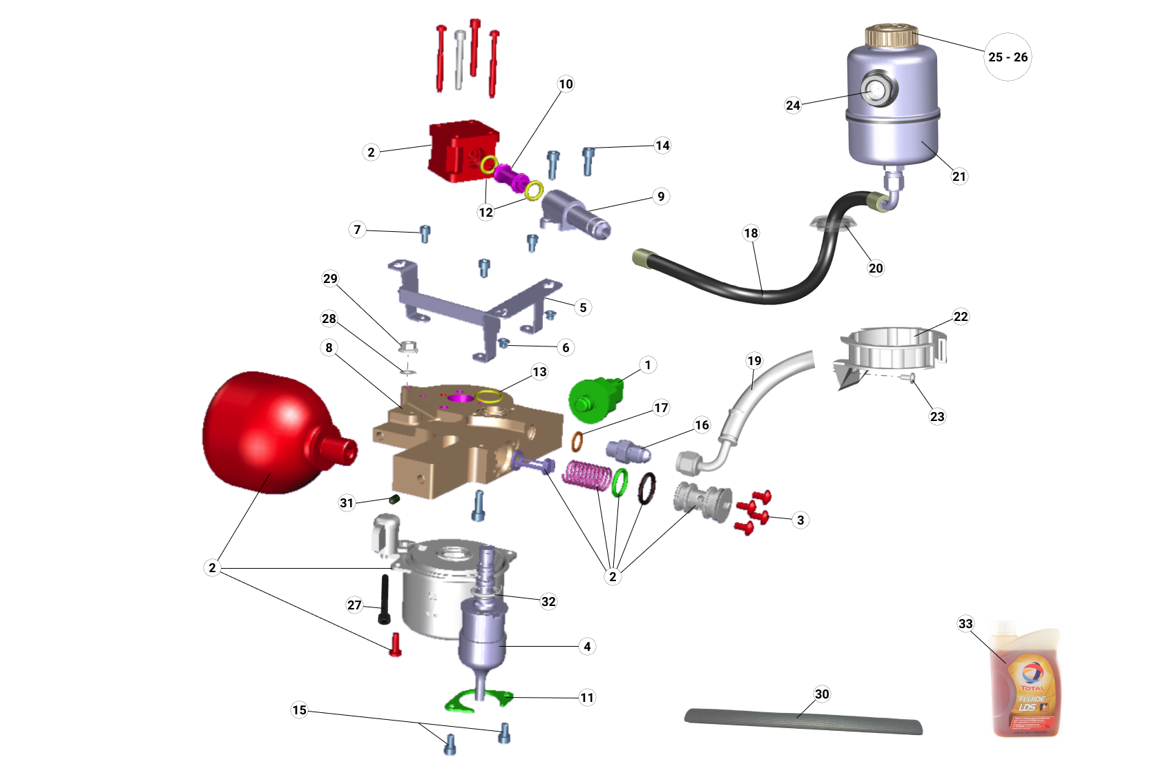 C35 - Prop Shaft Clutch Command - Race and Rally