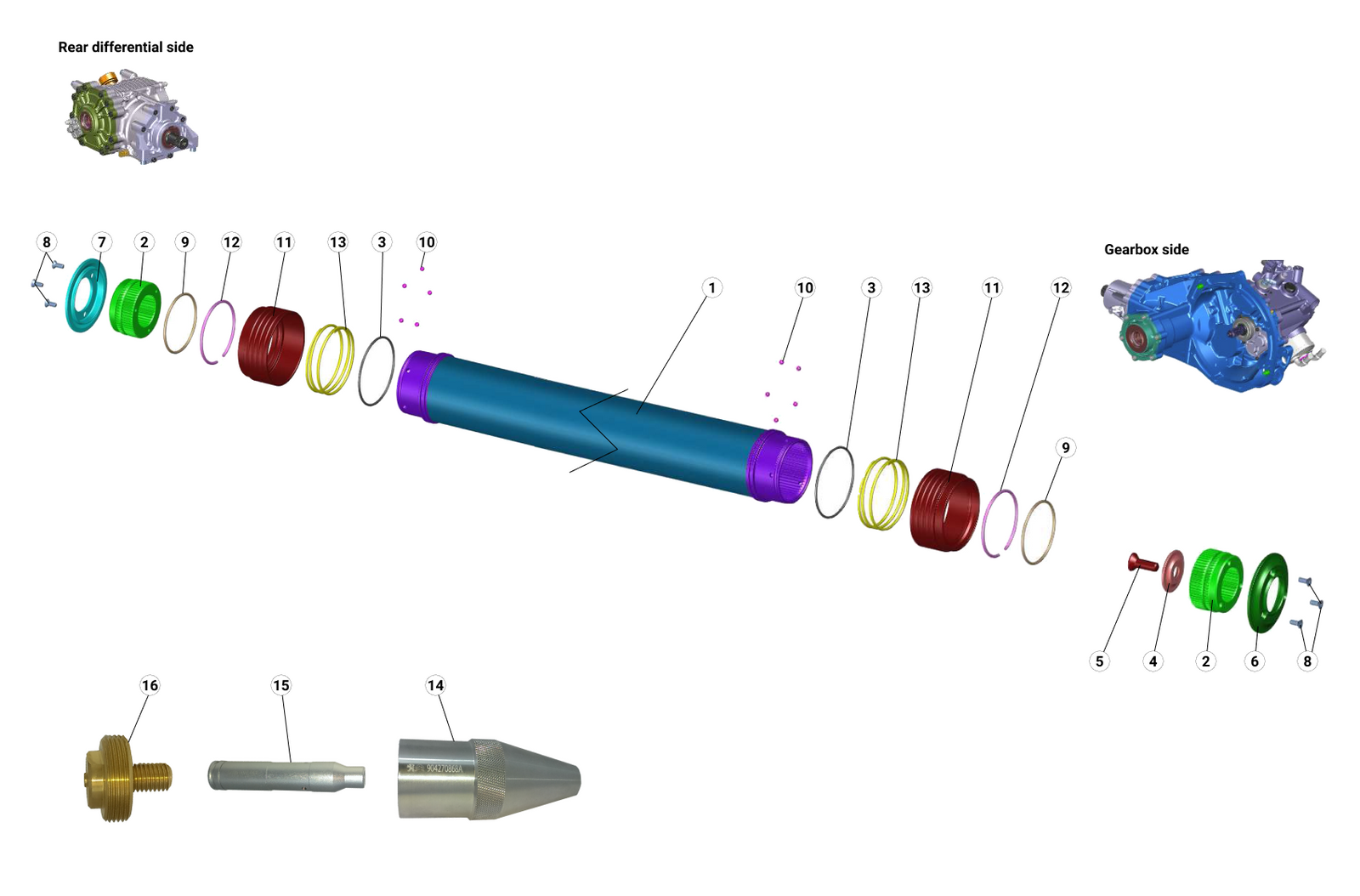 C61 - Prop Shaft - Race and Rally