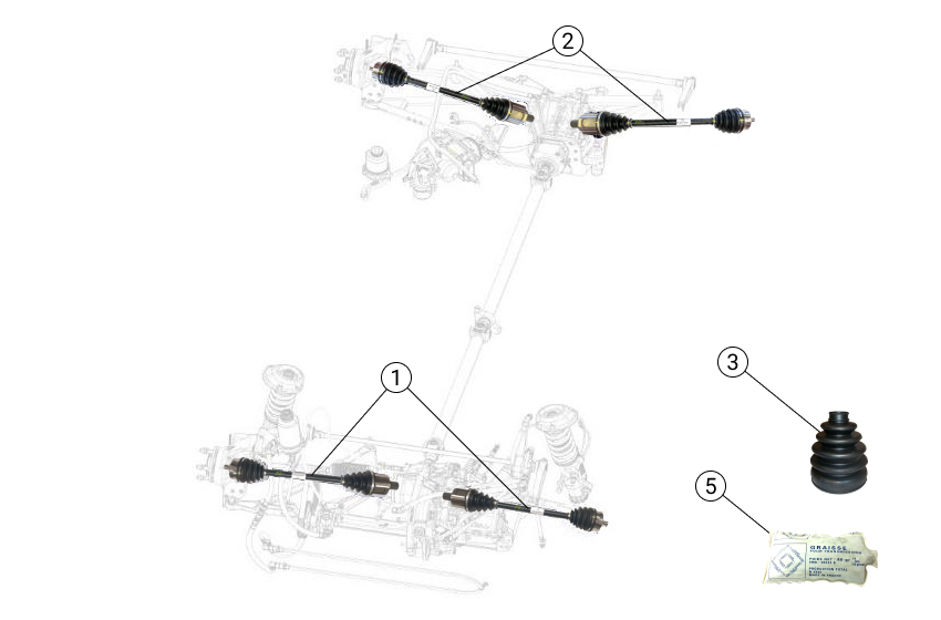 C71 - Driveshaft - Race and Rally