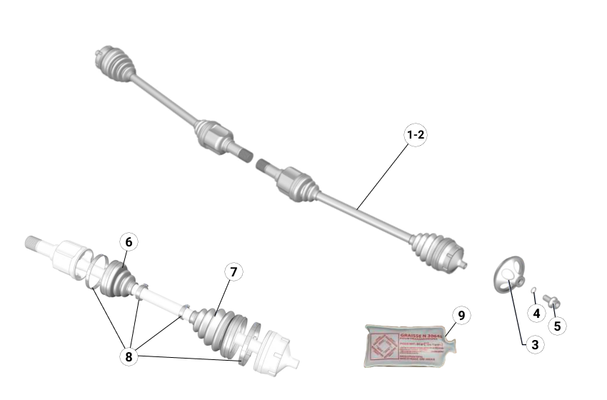 C71 - Driveshaft - Race and Rally