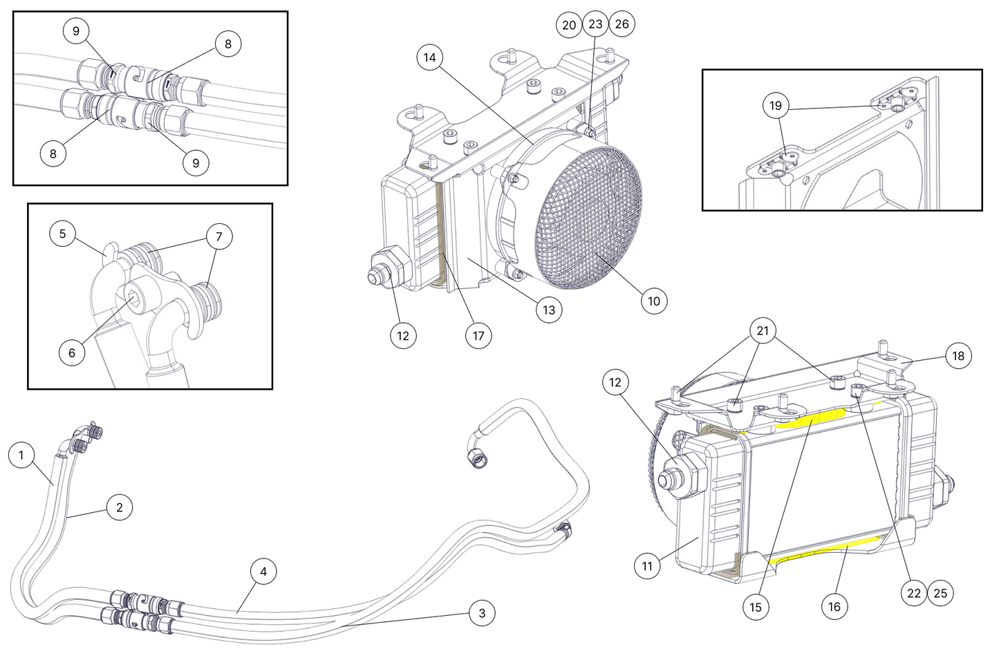 C82 - Rear Diff Cooling - Race and Rally