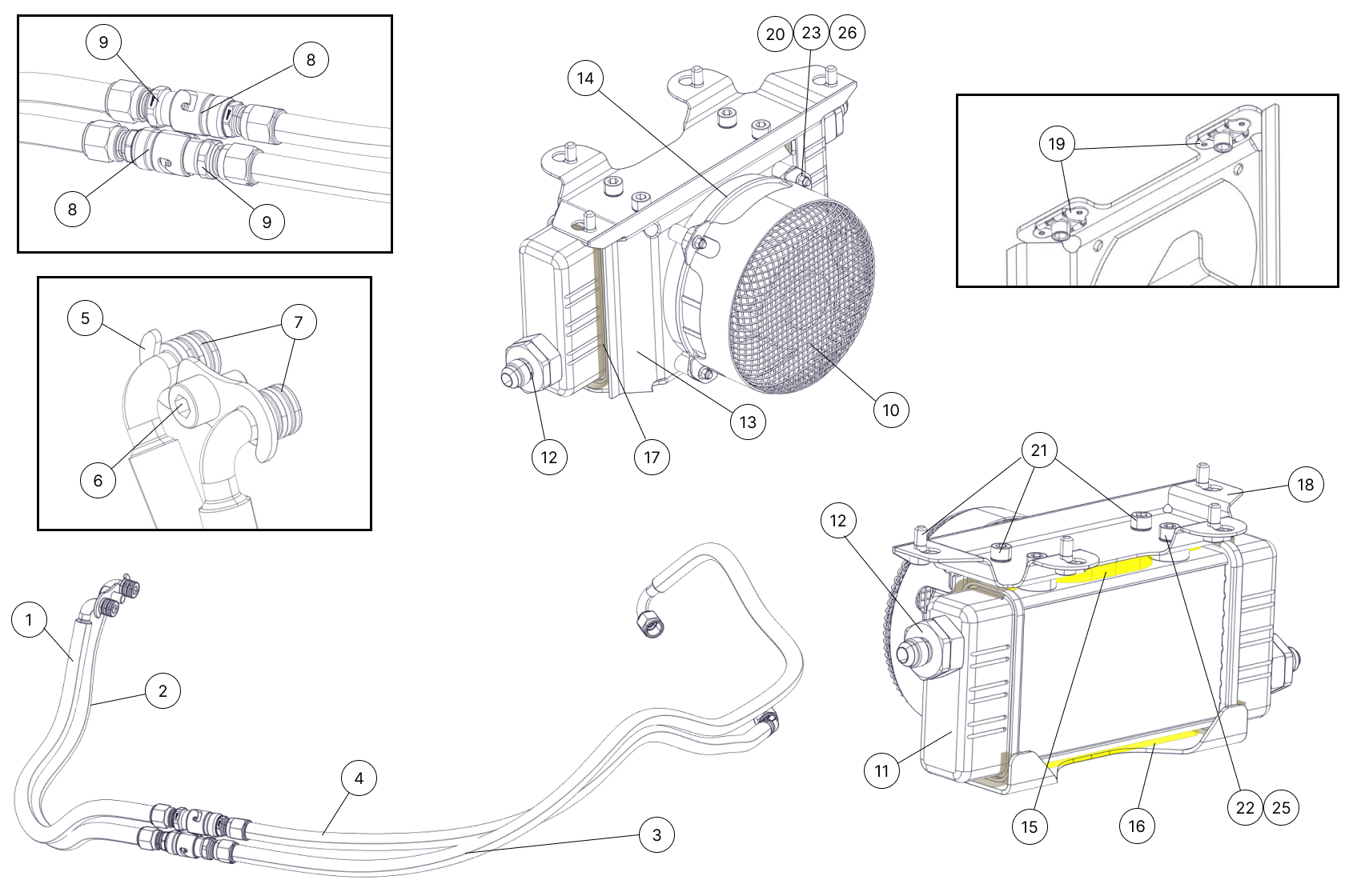C82 - Rear Diff Cooling - Race and Rally