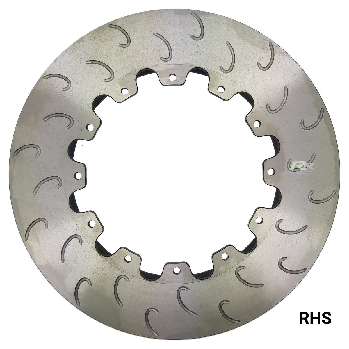 Ø304mm x 28.0mm Ventilated Brake Disc - 12 x 177.8mm PCD - 14.0mm Air Gap - 203.2mm Eye Diameter - Race and Rally