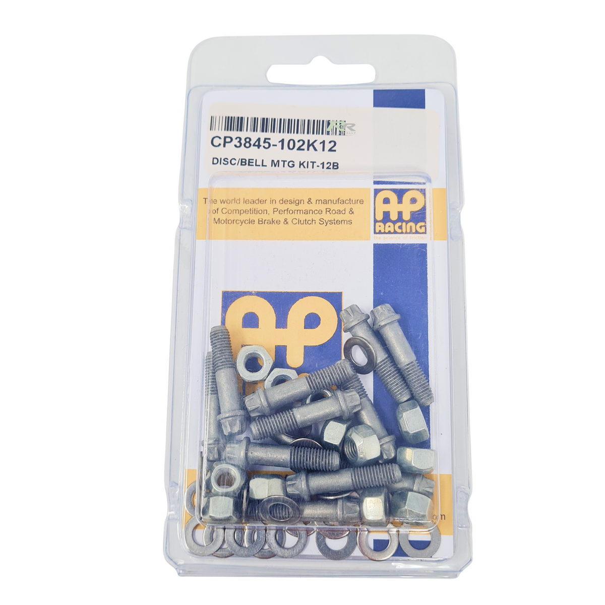 1/4" UNF E8, 6-Lobe Headed Brake Disc Mounting Bolt Kit - Race and Rally