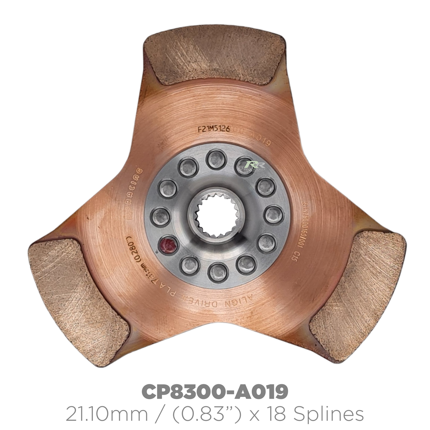 CP8300 - 3 Paddle (Ø184mm x 7.11mm) - Race and Rally
