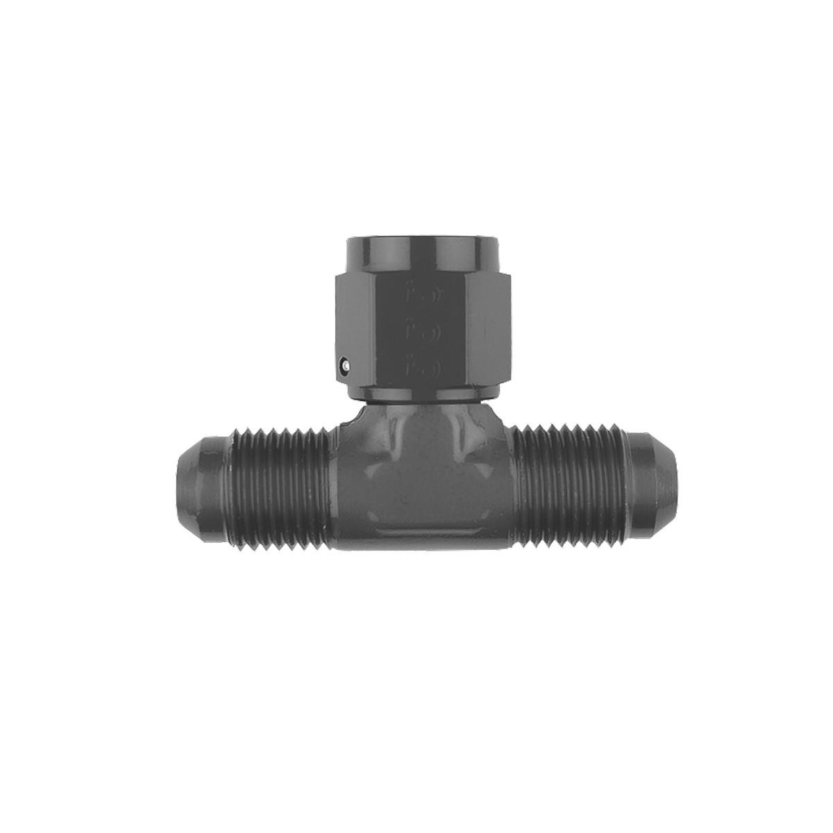 Male T-piece with Female Swivel Leg - JIC - Race and Rally