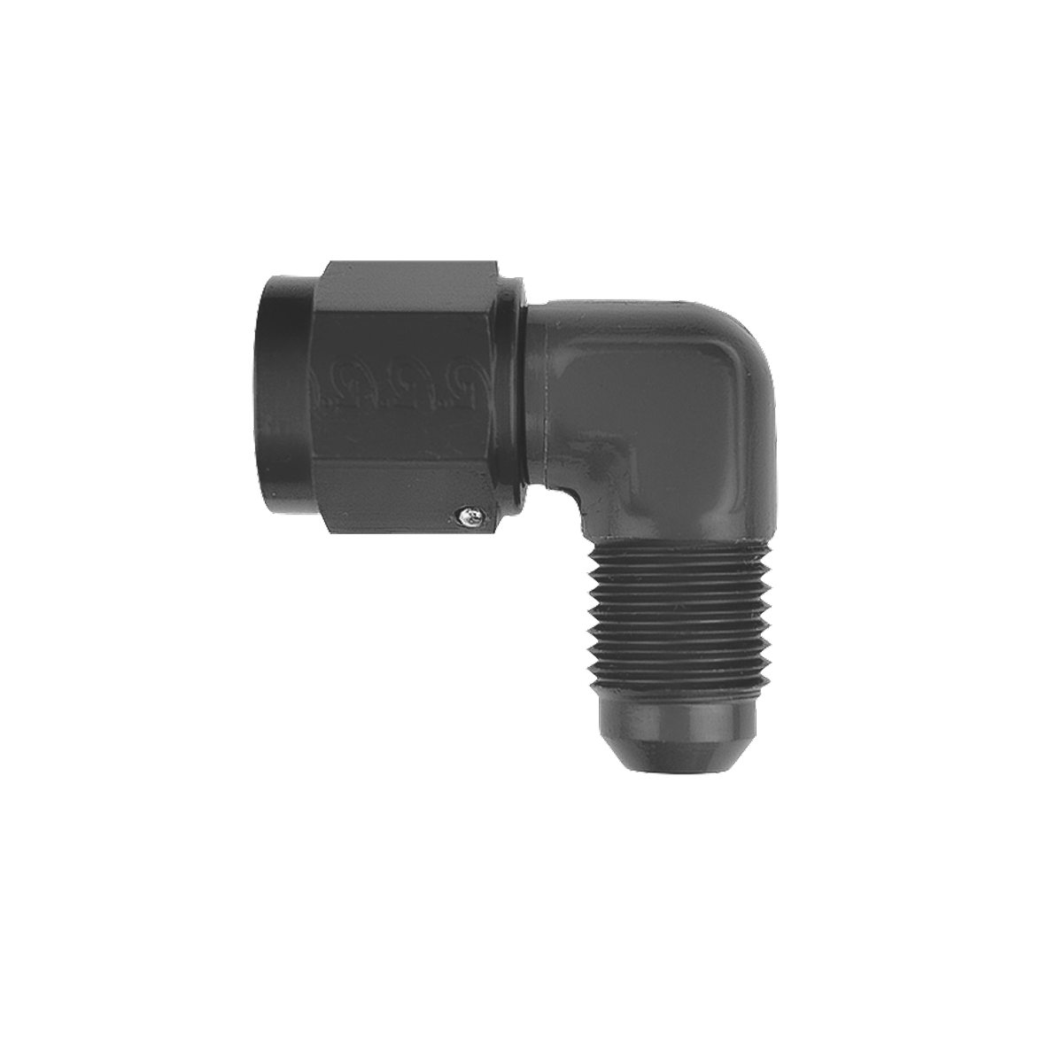 90° forged male to female swivel adaptor - JIC - Race and Rally