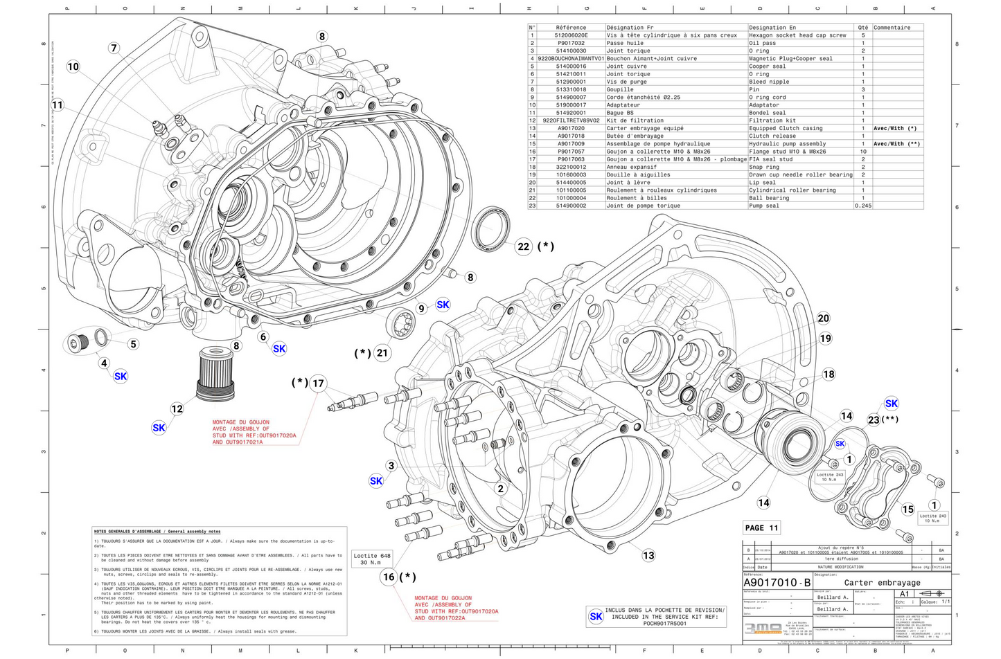 Clutch Housing - Race and Rally
