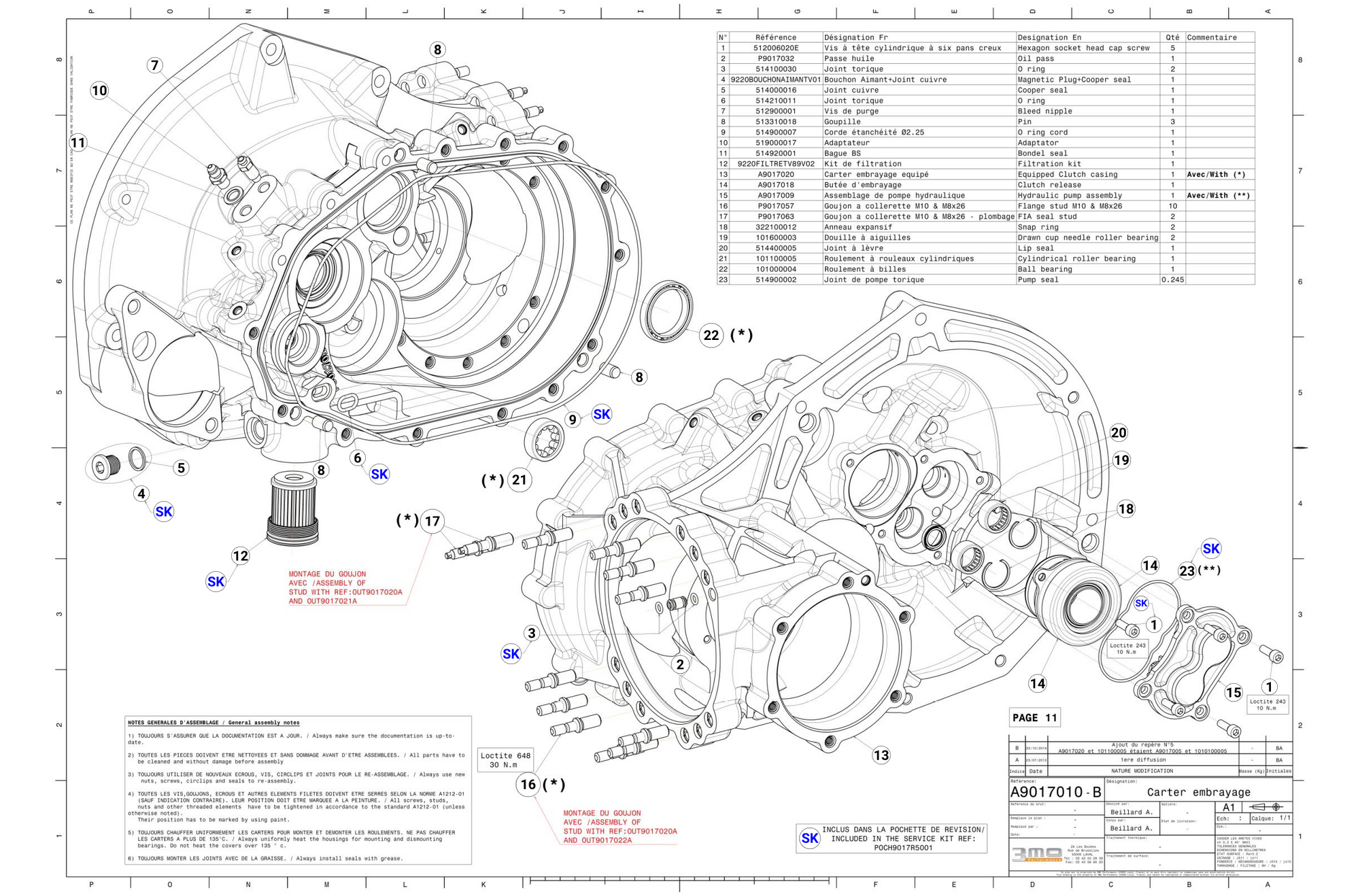 Clutch Housing - Race and Rally