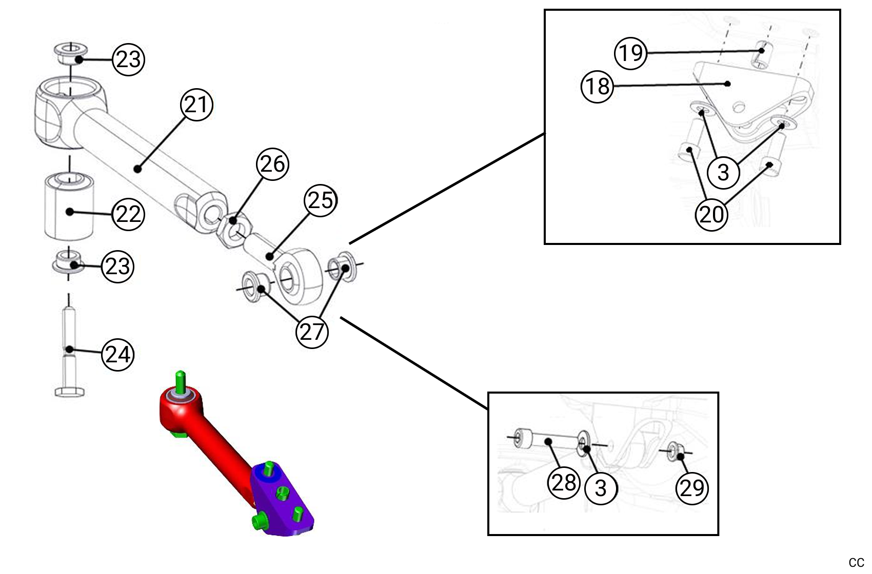 D11 - Engine & Gearbox Mounts - Race and Rally