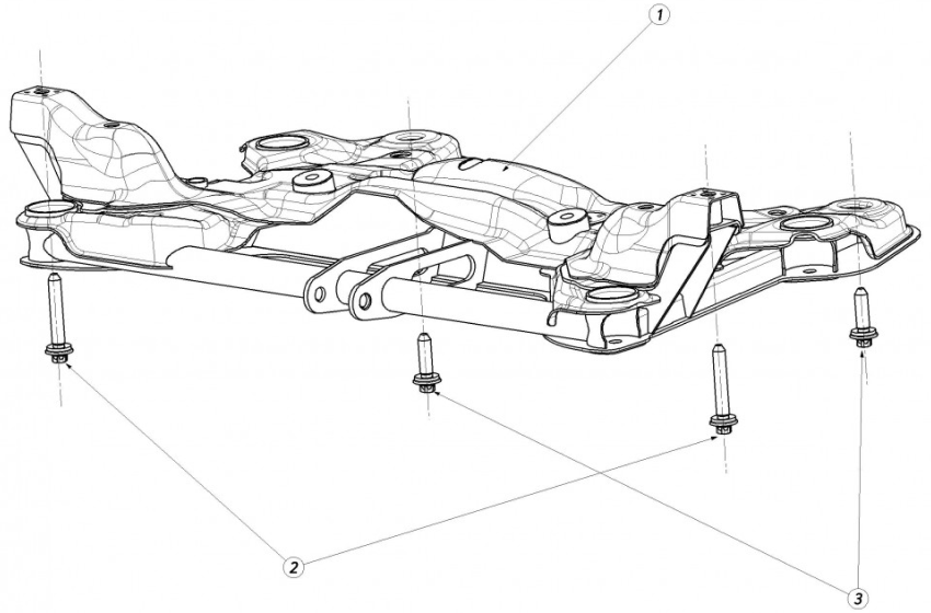 E11 - Front Subframe - Race and Rally